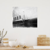 Poster Station d'accueil Lusitania (Cuisine)