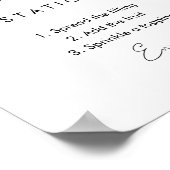 Poster Station de crêpe STELLA, panneau de barre de crêpe (Coin)