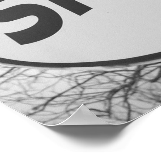 Poster Station de gaz d'éperon (Coin)