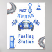 Poster Station de ravitaillement de première année de la (Devant)