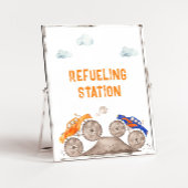 Poster Station de ravitaillement Monster Bash
