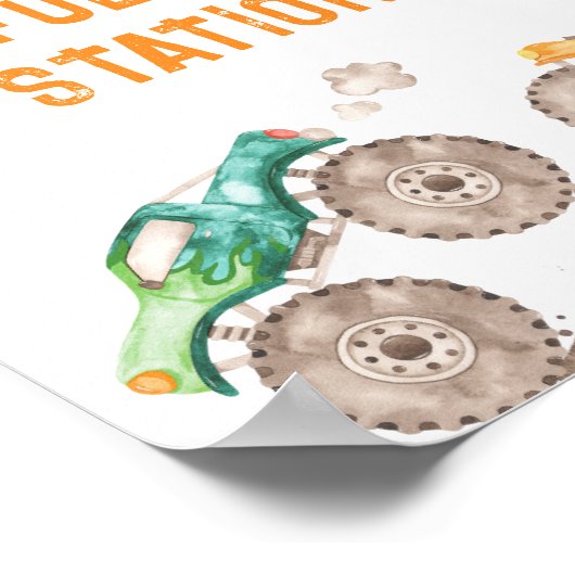 Poster Station de ravitaillement Monster Bash (Coin)