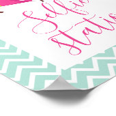 Poster Station de Selfie du Spa de Glam Camp (Coin)