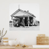 POSTER STATION DE SERVICE - CAROLINE DU NORD - 1939 (Cuisine)