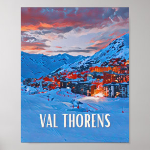 Poster Station de ski de Val Thorens