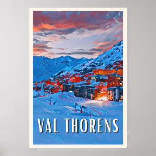 Poster Station de ski de Val Thorens