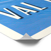 Poster Station de ski de Val Thorens (Coin)