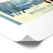 Poster Station de ski du Colorado (Coin)