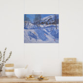 Poster Station de ski Tignes 2009 (Cuisine)