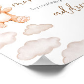 Poster Station d'enveloppe d'attente de l'ours Brown (Coin)