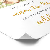 Poster Station d'enveloppe de Baby shower Peter Rabbit (Coin)