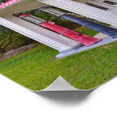 Poster Station d'essence en Chêne Rouge II, Missouri (Coin)