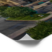 Poster Station Historic Union - Kansas City Canvas Imprim (Coin)