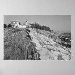 Poster Station lumineuse Pemaquid Point