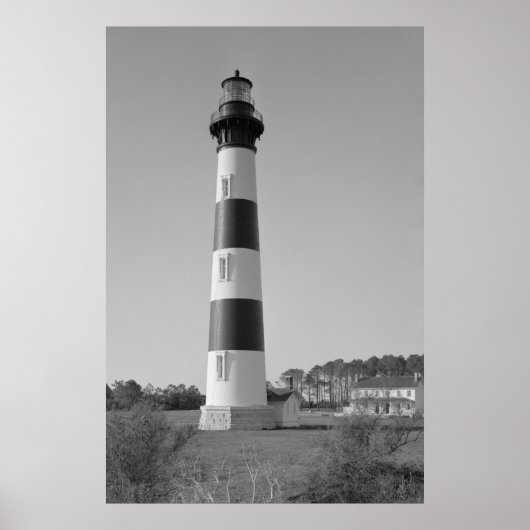 Poster Station phare de Bodie Island (Devant)