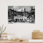 Poster Station-service, 1939 (Cuisine)