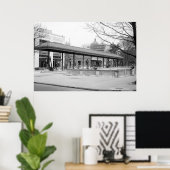 Poster Station-service DC, 1921 (Bureau à domicile)