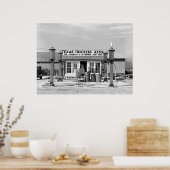 Poster Station-service - Edcouch, Texas : 1939 (Cuisine)