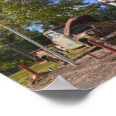 Poster Station-service historique, Texas (Coin)