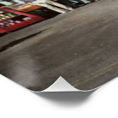 Poster Station-service - Shannon's super gasolines 1939 (Coin)