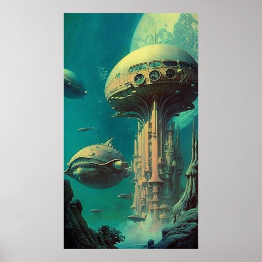 Poster Station Sirius - (42x24in extra long) (Devant)