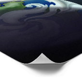 Poster Station spatiale (Coin)