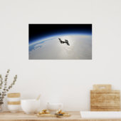 Poster Station spatiale internationale (Cuisine)