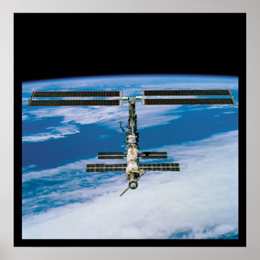 Poster Station spatiale internationale (Devant)