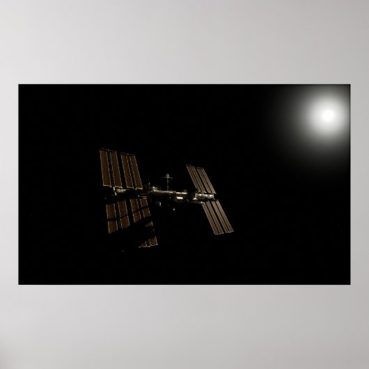 Poster Station spatiale internationale (Devant)