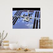 Poster Station spatiale internationale (Cuisine)