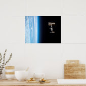 Poster Station spatiale internationale (Cuisine)