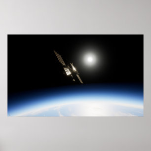 Poster Station spatiale internationale