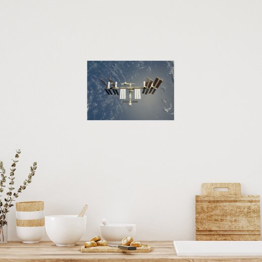 Poster Station spatiale internationale (Cuisine)