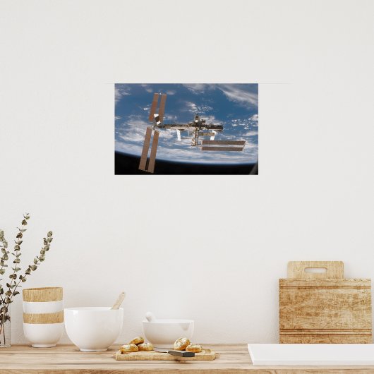 Poster Station spatiale internationale 10 (Cuisine)