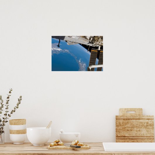 Poster Station spatiale internationale 15 (Cuisine)