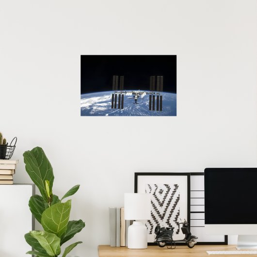 Poster Station spatiale internationale 18 (Bureau à domicile)