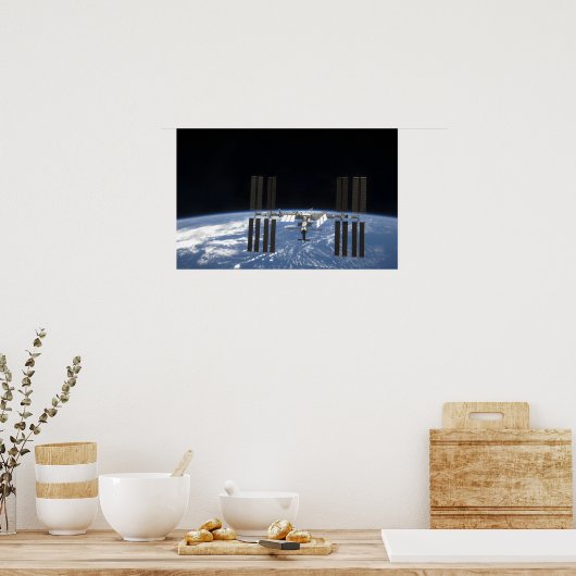 Poster Station spatiale internationale 18 (Cuisine)