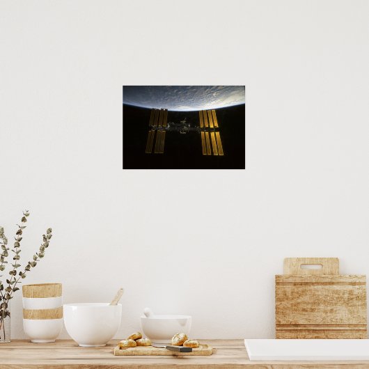 Poster Station spatiale internationale 20 (Cuisine)