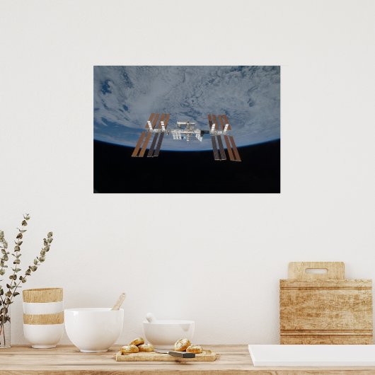 Poster Station spatiale internationale 2009 (Cuisine)