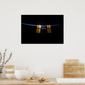 Poster Station spatiale internationale 2009 (Cuisine)