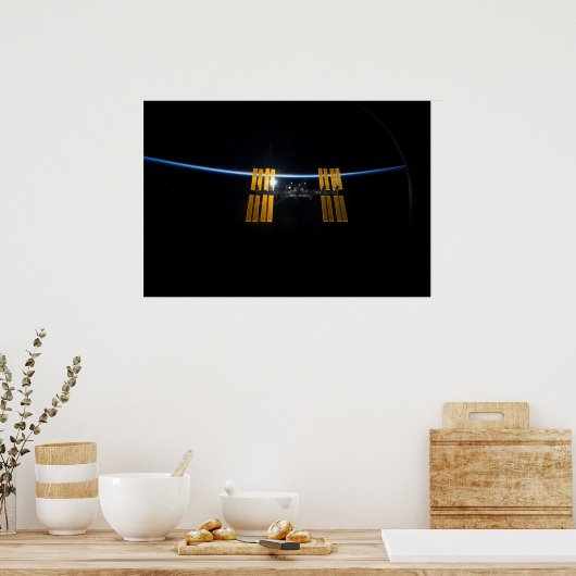 Poster Station spatiale internationale 2009 (Cuisine)