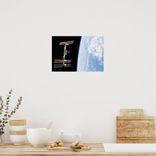 Poster Station spatiale internationale 23 (Cuisine)