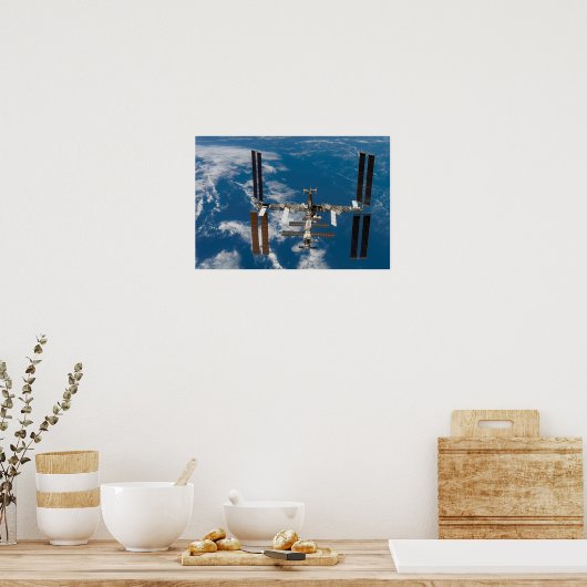 Poster Station spatiale internationale 4 (Cuisine)