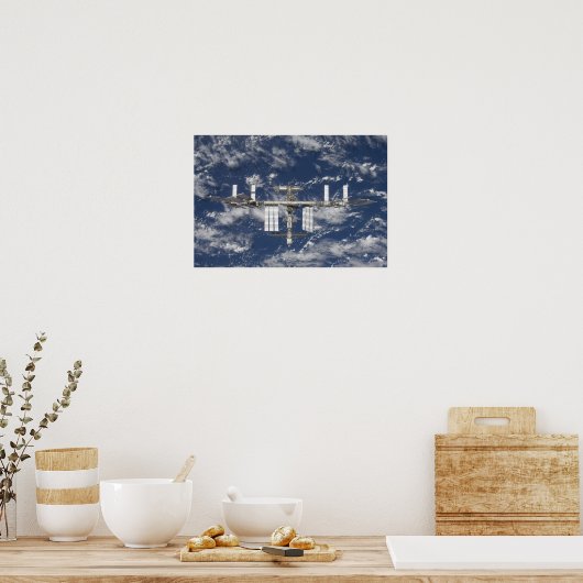 Poster Station spatiale internationale 5 (Cuisine)