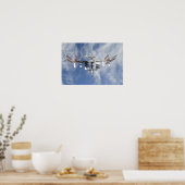 Poster Station spatiale internationale 6 (Cuisine)