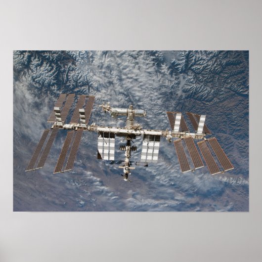 Poster Station spatiale internationale 9 (Devant)