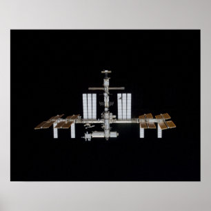 Poster Station spatiale internationale (ISS)