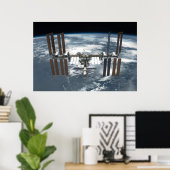 Poster Station spatiale internationale (ISS) (Bureau à domicile)