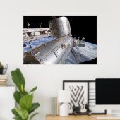 Poster Station spatiale internationale (ISS) (Bureau à domicile)