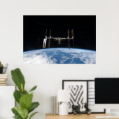 Poster Station spatiale internationale (ISS) (Bureau à domicile)